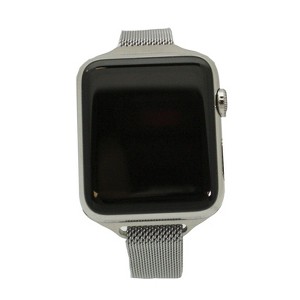 Olivia Pratt Solid Skinny Mesh Apple Watch Band - 1 of 4