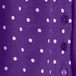 radiant purple polka dot