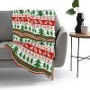 Lomsoe Christmas Throw Blanket, Christmas Decorations Winter Warm Flannel Throw Blanket Farmhouse Holiday Xmas Blankets. - 3 of 4