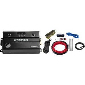 Kicker 47KEYLOC Key Series Smart Powered Line-Out Converter & 47VK8 8AWG 2-Channel Amp Kit - 1 of 4