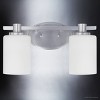 Urban Ambiance Luxury New Traditional Bath Light,  8''H x 13''W,  Brushed Nickel Finish, ULB2101 - 4 of 4