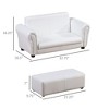 Kids Sofa Set with Footstool for Toddlers and Babies - 3 of 4