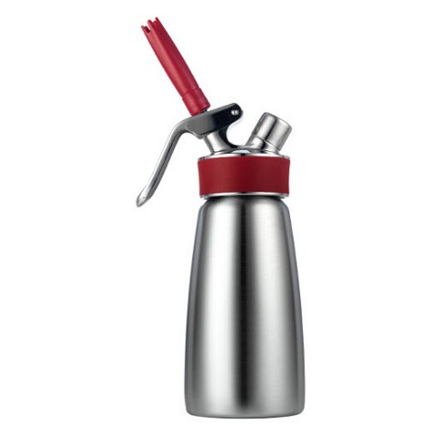 Whipped Cream Whipper  Silver 1 Liter Cream Whipper