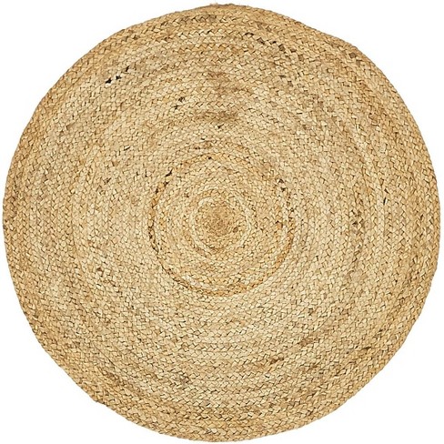  Jute Cotton Rug 2x3 Feet (24x36 inches) Hand Woven by