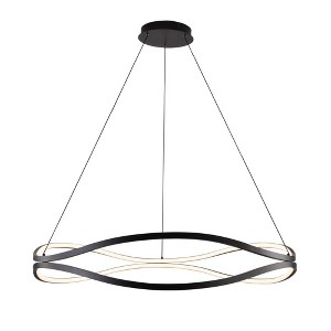 ET2 Lighting Curvo 1 - Light Pendant in  Black - 1 of 2
