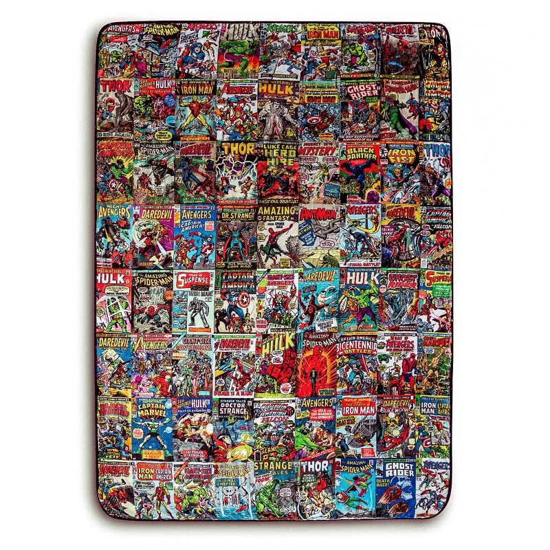 Surreal Entertainment Marvel Comics Oversized Fleece Throw Blanket | 54 x 72 Inches, 1 of 7