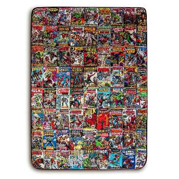 Surreal Entertainment Marvel Comics Oversized Fleece Throw Blanket | 54 x 72 Inches