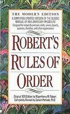 Robert's Rules of Order - by  Henry M Robert (Paperback)