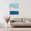 Stupell Industries Simple Blue Sky View Canvas Art - 3 of 4