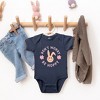 The Juniper Shop Don't Worry Be Hoppy Bunny Baby Bodysuit - 2 of 2