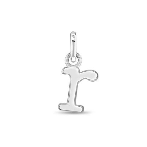 Girls' Initial Letter Sterling Silver Charm - R - In Season Jewelry ...