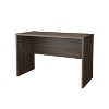 Vynxaria Rough Rock Minimalist Home Office Work Desk - Dark Walnut with Cable Management - 3 of 4