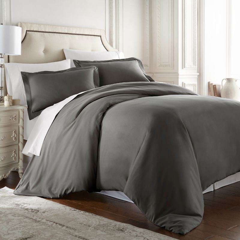 HC Collection Hotel Luxury 3-Piece Duvet Cover Set, 1 of 10