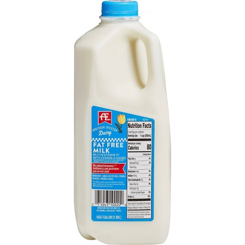 Anderson Erickson Skim Milk - 0.5gal : Target