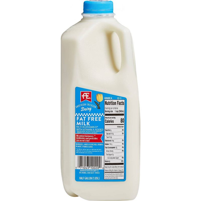 Anderson Erickson Skim Milk - 0.5gal, 1 of 5