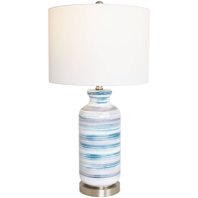 28&#34;x15&#34; Wood Accent Lamp - Olivia &#38; May, 1 of 16