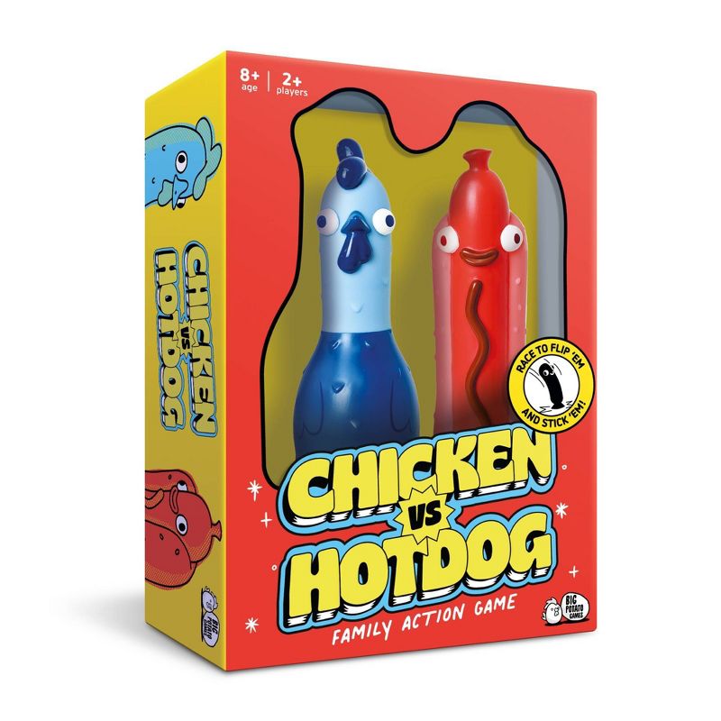 Big Potato Chicken vs. Hot Dog Card Game, 1 of 9