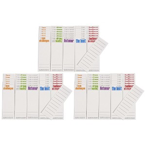 Inspired Minds Page Keepers Bookmarks, Positivity Booster Set, 30 Per Set, 3 Sets - 1 of 3