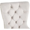 Meridian Furniture,Carmen Velvet Dining Chairs, Set of 2 - 4 of 4