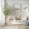 Olive Trees Artificial Indoor, 5FT Tall Olive Tree Plants, Faux Olive Tree with Realistic Trunk, Leaves, Fruits for Home Office Decor - 2 of 4