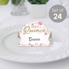Big Dot of Happiness Mis Quince Anos - Quinceanera Sweet 15 Birthday Party Tent Buffet Card - Table Setting Name Place Cards - Set of 24 - 2 of 4