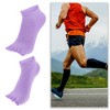 Unique Bargains Half Finger Five Toe Socks 4 Pairs - 2 of 4