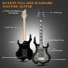 Karl Home 39-inch HSH Pickup Electric Guitar Beginner Guitar Set with Amplifier - 2 of 4