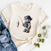 Simply Sage Market Teddy Bear Fisherman Short Sleeve Tee - 3 of 4