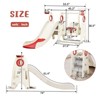 Infurnic Baby Activity Gyms, Baby Play Center with 2-in-1 Toddler Slide and Swing Set, for Baby Essentials Gift, Multicolored, 74"*53.5"*38.5" - 4 of 4