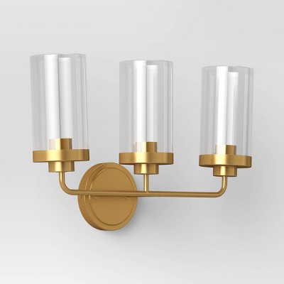 Lyndon Vanity Light Brass - Threshold™