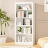 71" Tall White Bookcase ¨C 5-Tier Modern Wooden Bookshelf for Bedroom, Living Room & Office - 2 of 4