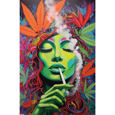 Trends International Ray Heere - Marijuana Popart 2 Unframed Wall Poster Prints