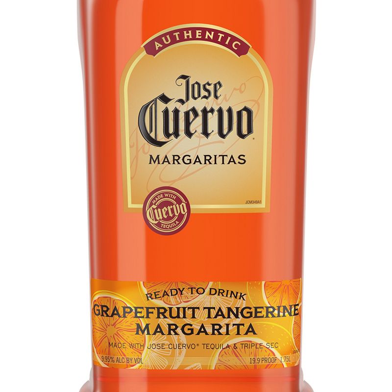 Jose Cuervo Grapefruit Tangerine Margarita - 1.75L Bottle, 3 of 11