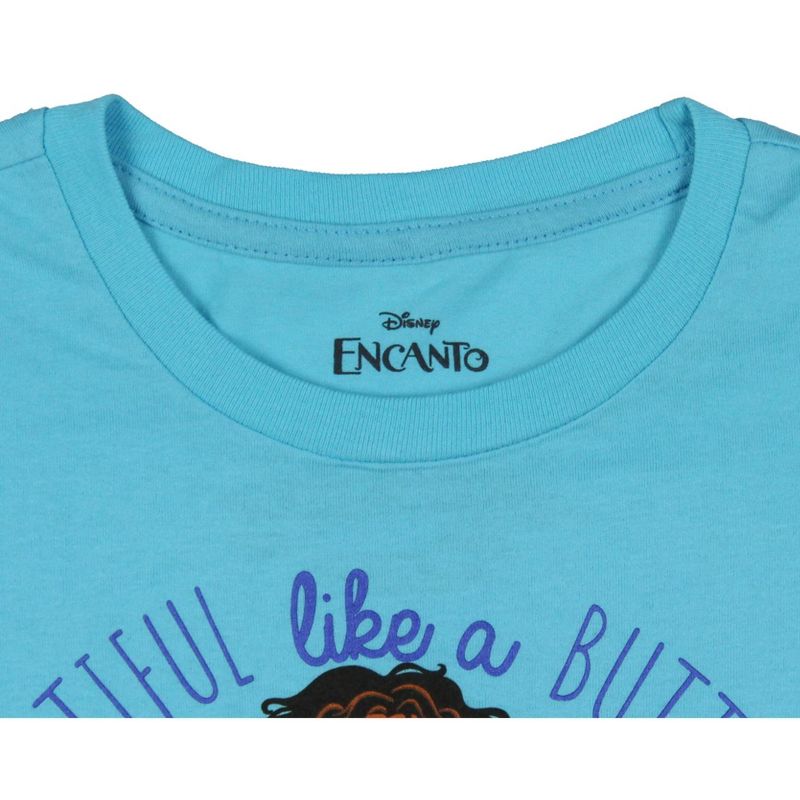 Disney Encanto Girls' Mirabel Beautiful Like A Butterfly Kids T-Shirt Tee, 3 of 4