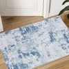 Washable Area RugModern Abstract Rugs for Living Room Soft Rug Non-Slip Large Area Rugs Contemporary Rug Indoor Stain Resistant Bedroom Rugs - 4 of 4