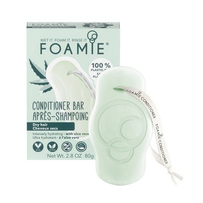 Foamie Solid Conditioner Bar - Aloe You Vera Much - 2.8oz