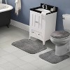 3pc Traditional Washable Nylon Bath Rug Set - Garland - 2 of 4