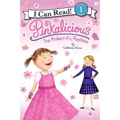 Pinkalicious: The Pinkerrific Playdate - (I Can Read Level 1) by  Victoria Kann (Hardcover)