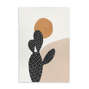 Stupell Industries Prickly Pear Terracotta Abstract Landscape Desert Sun Wall Plaque Art - 1 of 4