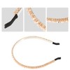 Unique Bargains Women's Hairband 2 Rows Rhinestone Headband 0.31 Inch Wide 1 Pc - 4 of 4