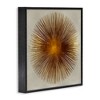 Stupell Industries Radiant Gold Orb Abstract Shape Black Framed Giclee Art - 3 of 4