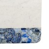 13" x 23" Tall Serving Board Blue Agate & Marble Charcuterie Tapas Cheese Fruit Serving Board - 3 of 4