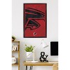 Trends International NFL Atlanta Falcons - Logo 25 Framed Wall Poster Prints - 2 of 4