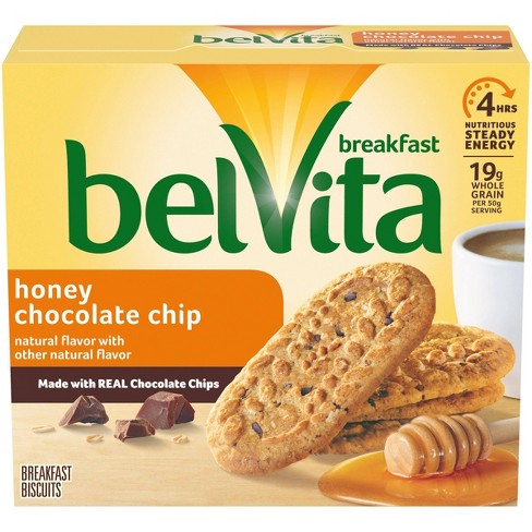 Belvita Honey Chocolate Chip Breakfast Biscuits 5 Packs Target