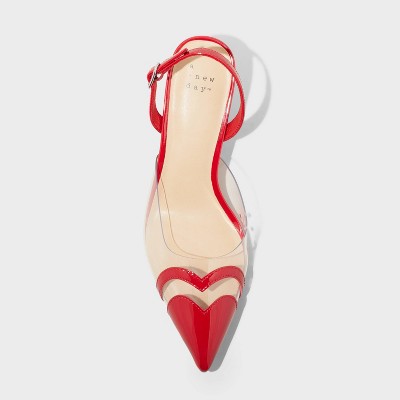 Women Eleanor Heart Slingback Heels - A | eBay