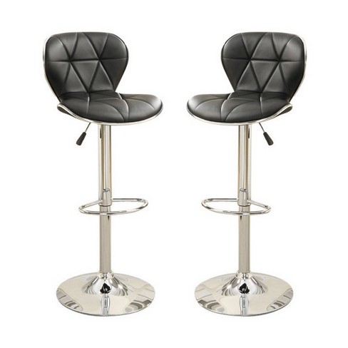 Black gas lift online bar stools