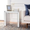 Laken Mirrored Accent Table - Silver/Mirror - Safavieh - 2 of 4