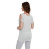 Women's Beaded Cold Shoulder Top - ANGEL - 3 of 4