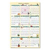 Recycled Seasonal Laminated Wall Calendar, Illustrated Seasons Artwork, 24 x 37, 12-Month (Jan to Dec): 2026 - 2 of 4
