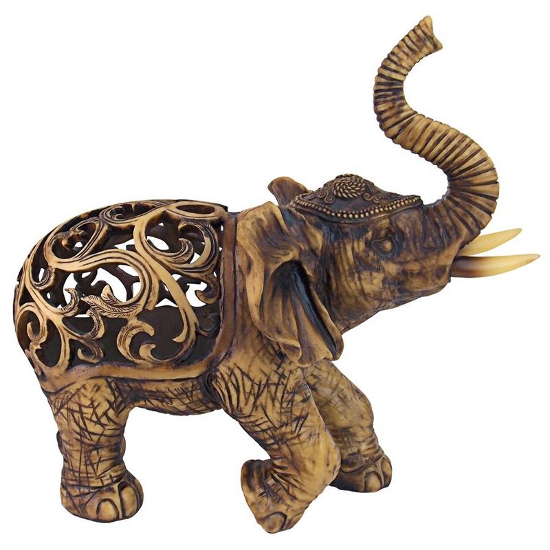 Design Toscano Jali Elephant Sculpture (Large), 3 of 7